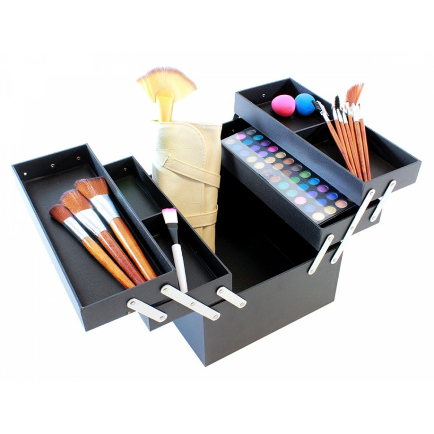 Kozmetický kufrík CA18A – prenosný s ramenným popruhom